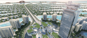 Nakheel: Palm Jumeirah aerial view